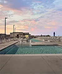 Rooftop Pool at The Jolly Roger