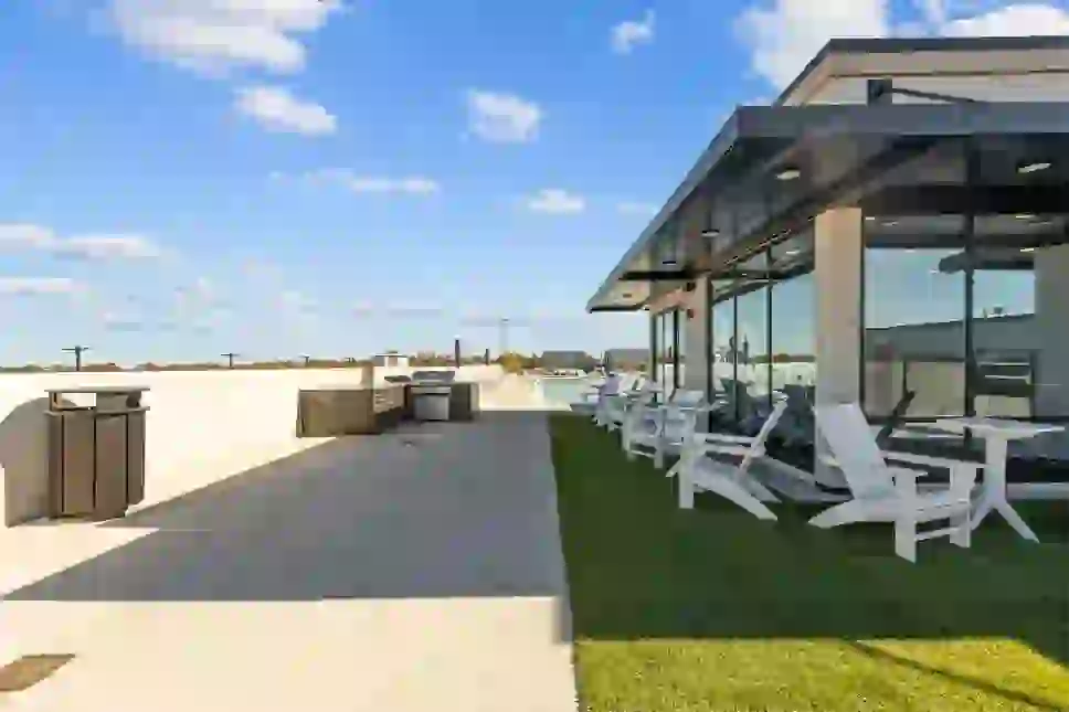 Pool House Exterior