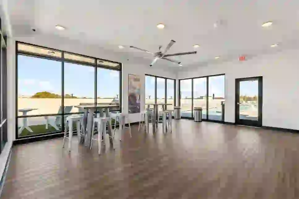 Pool House Interior