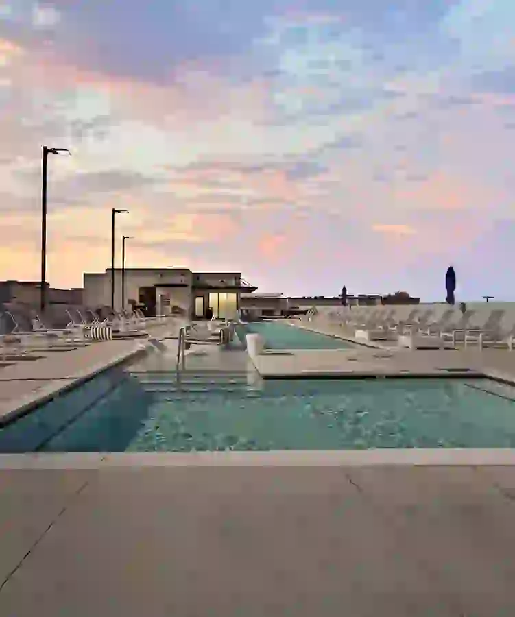 Rooftop Pool at The Jolly Roger