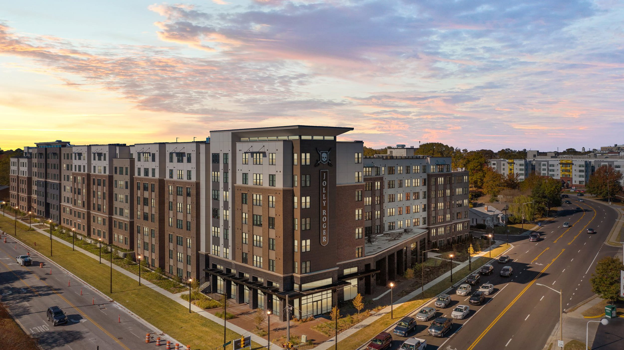The Jolly Roger New Student Apartments near ECU in Greenville, NC
